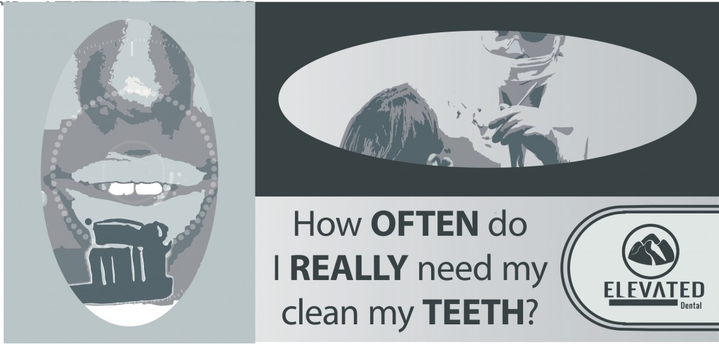 How often do I really need to get my teeth cleaned?