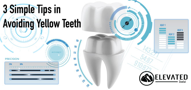 How to avoid yellow teeth