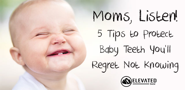 How to protect baby teeth